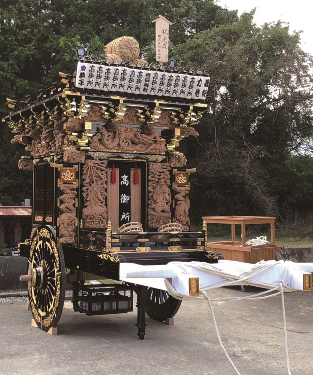 【屋台の種類】御所車型二輪屋台