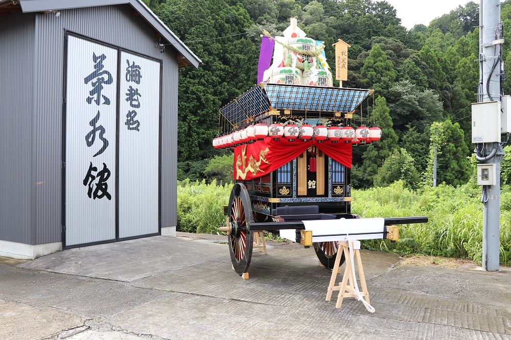 屋台　新調 写真