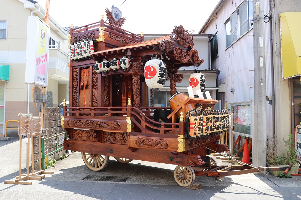 静岡県富士市 東本通り1.2丁目様｜屋台 大改修 漆塗り｜施工事例