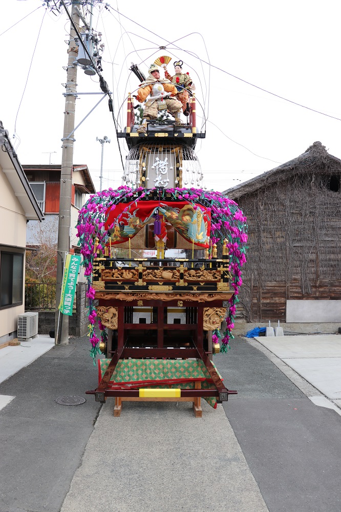 静岡県掛川市 横須賀東田町様|祢里 改修 山車人形修復 飾り金具再鍍金 静岡県掛川市 横須賀東田町様|祢里 改修 山車人形修復 飾り金具再鍍金