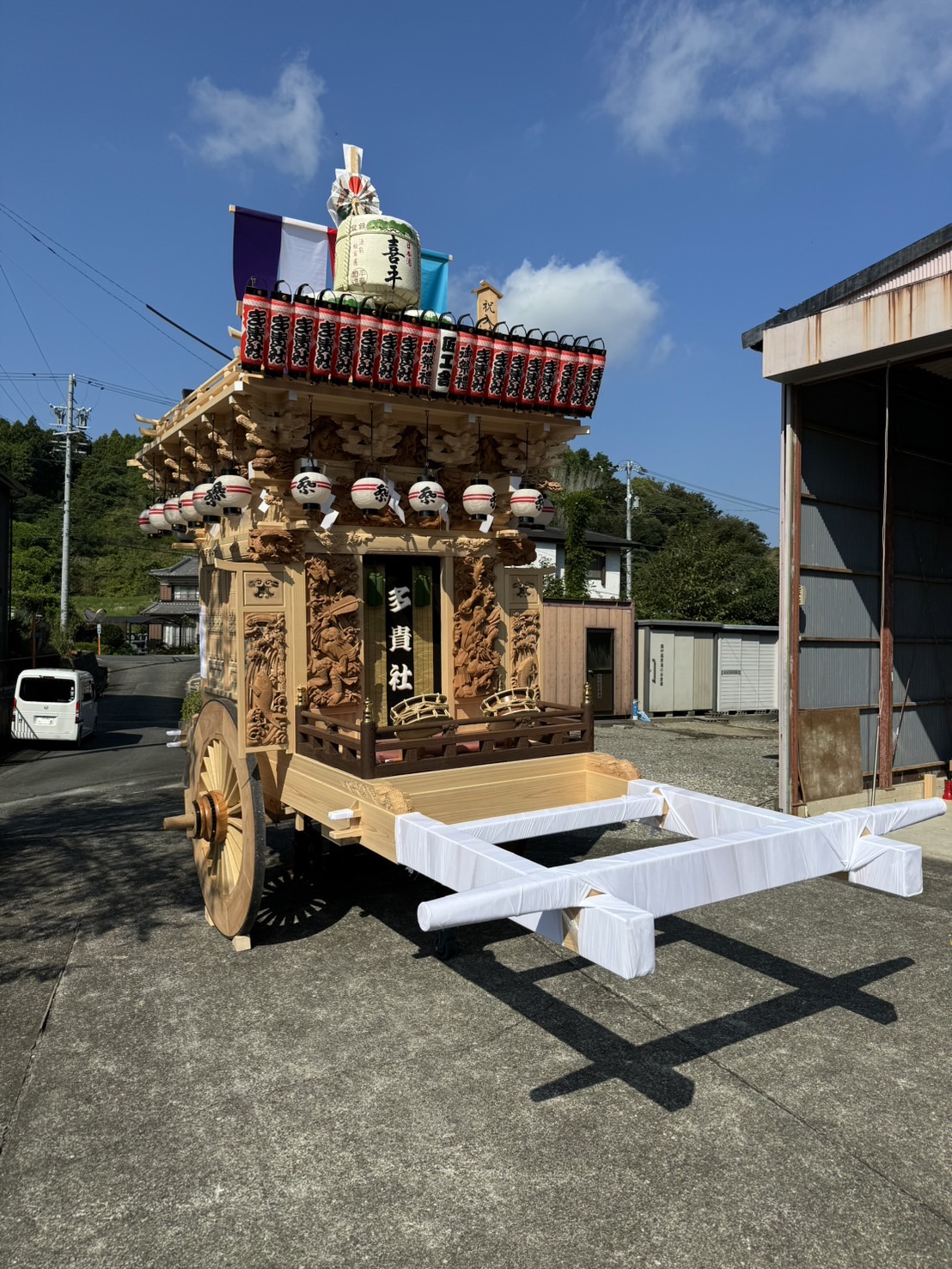 群馬県渋川市 裏宿様｜屋台・修復復元｜施工事例｜ 静岡県掛川市 匠工舎